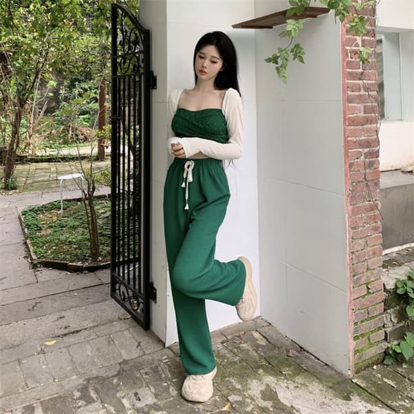 Sling Tank Top GRÖN Green
