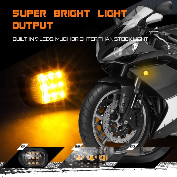 1 par LED-lampa blinkers STYLE 2 STYLE 2 Style 2