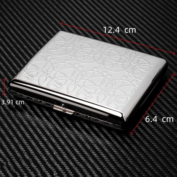 Retro Case Metalloitu hopea case