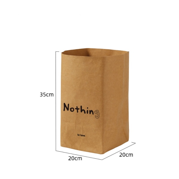 Kraft Paper Box Food Opbevaringspose F F F