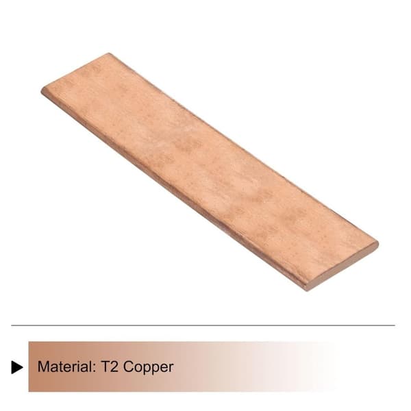 1 st Koppar Plattstång Kopparstång Metallremsa