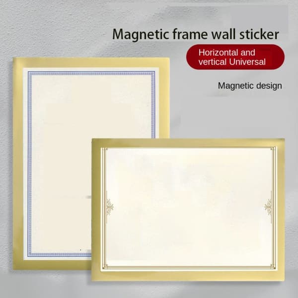 Magnetisk Fotoramme Sort A3 black A3