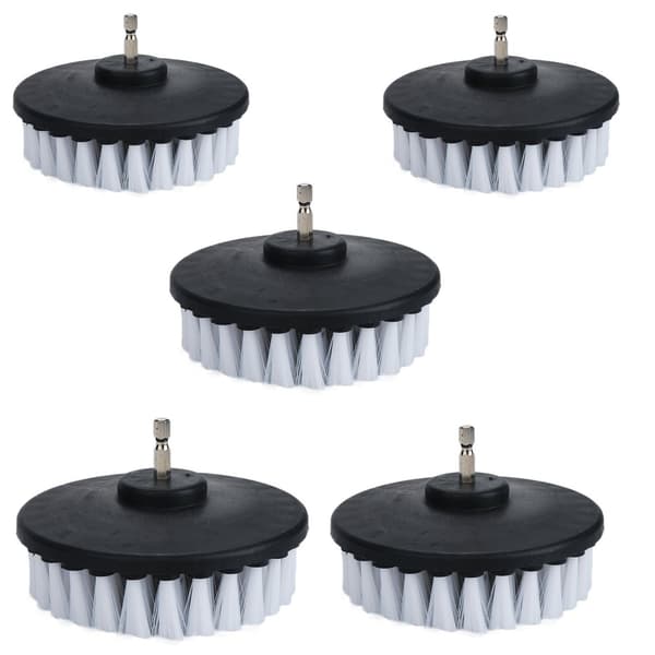4 tommer borebørstehoveder hvid elektrisk borebørste 5 STK 5pcs