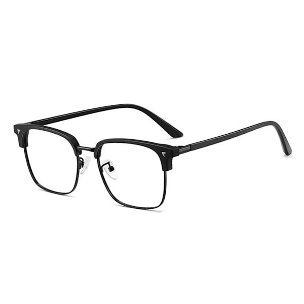 Anti-Blue Light Glasses Neliömäiset silmälasit MUSTA MUSTA Black