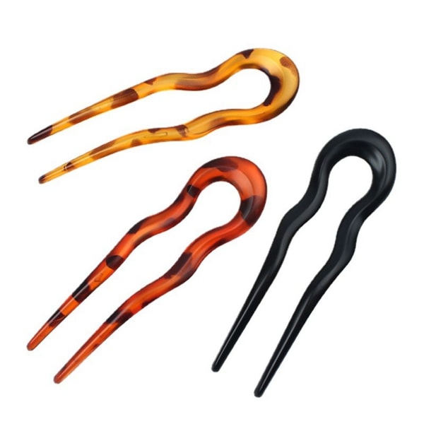 U-formet hårnåle Hårgaffel FARVE 3 FARVE 3 Color 3