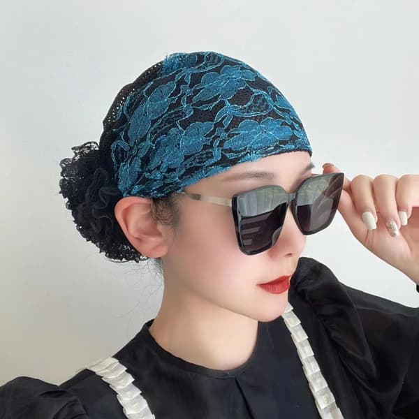 Turbanhatte Hovedtørklæde RØD Red