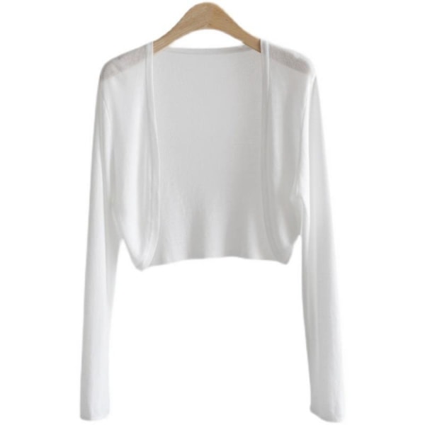 Stickad Cardigan Is Sidensjal APRIKOS Apricot