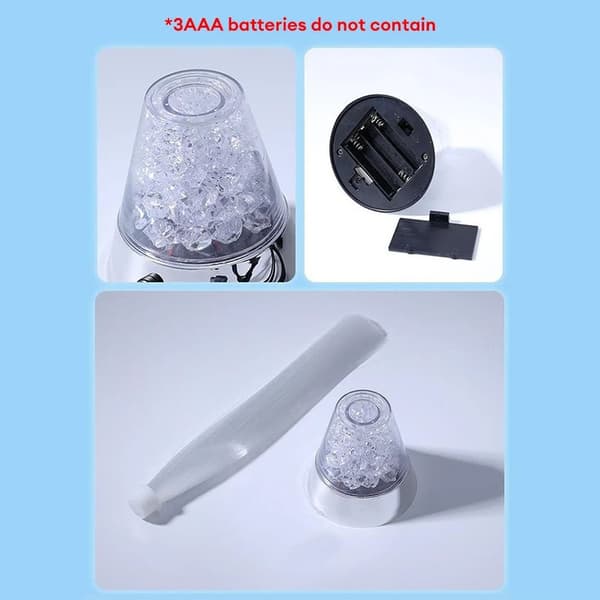 Fiberoptisk Lampa LED-Ljus A A A