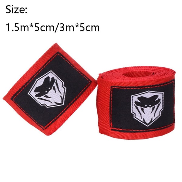 Boxing Wraps Bløde Armbånd RØDE 3M red 3m