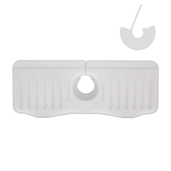Diskho Blandare Matta Silikon Avloppsdyna VIT White