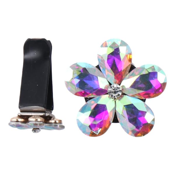 5 stk. Bling Blomst Bil Luftventil Klips Blomst Form Luftfrisker