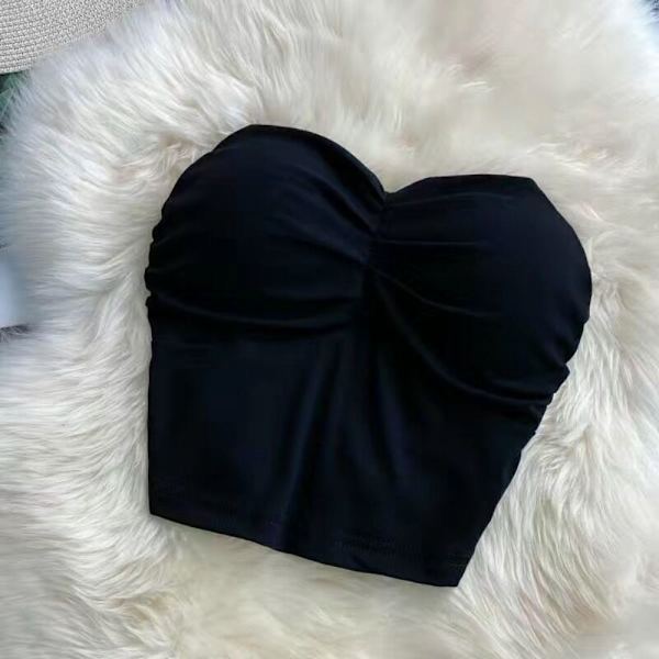 Crop Top Väst Top VIT white