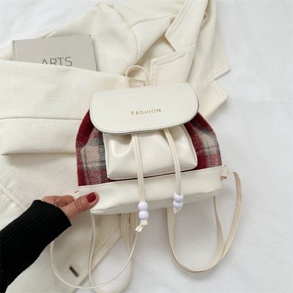 Rejsetaske Bucket Skoletaske HVID white