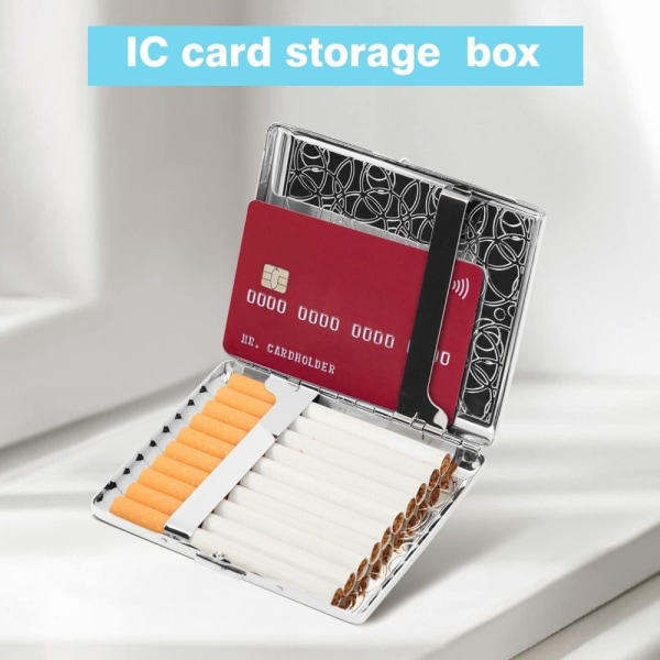 Retro Case Metalloitu hopea case