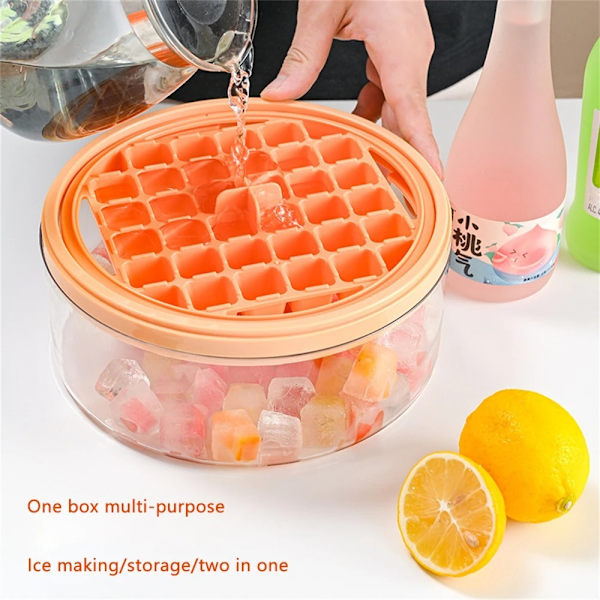Ice Block Mold Ice Mould KELTAINEN MONOLAYER MONOLAYER yellow monolayer-monolayer
