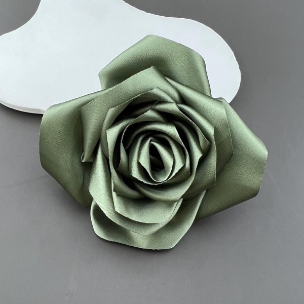 Stor Blomsterbroche Corsage GRØN Green