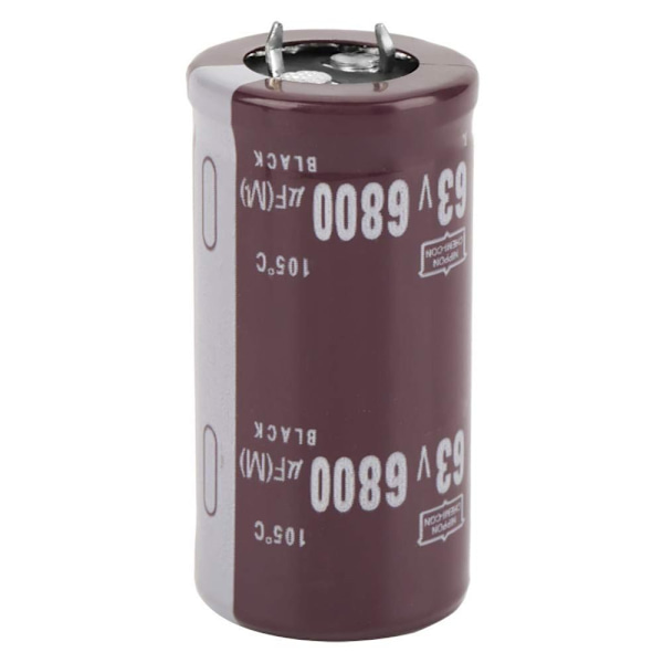 2st elektrolytisk kondensatorsats SET 6800uF elektronisk komponent
