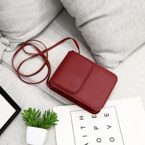 Skulder Messenger Bag Crossbody Bag RØD red