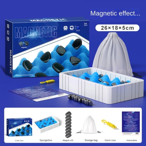 Magnetisk sjakkspill Magnetisk effektsjakk interaktivt brettspill