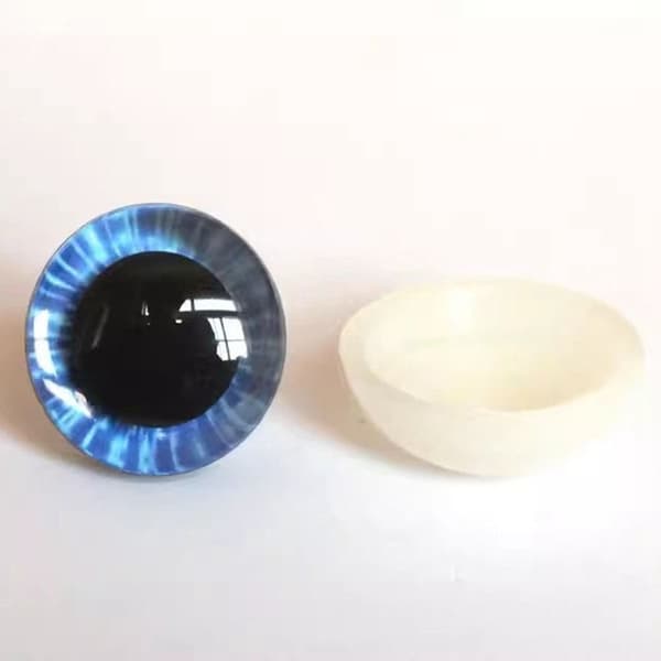 Plast Säkerhetsögon Glitter Kristallögon 4 4 4
