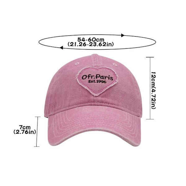 Dam baseballkeps Snapback-hatt E E E