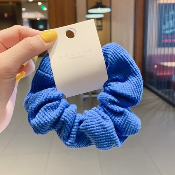 Blomstrede Scrunchies Elastisk Hårelastik 7 7 7
