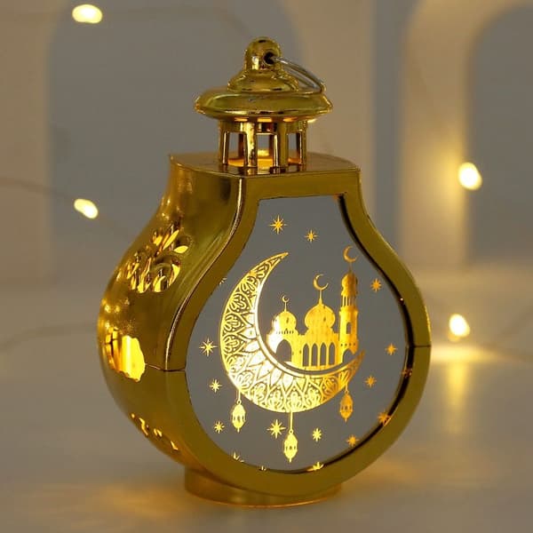 Eid Mubarak -lamppu Ramadan LED-valot VÄRI 3 VÄRI 3 Color 3