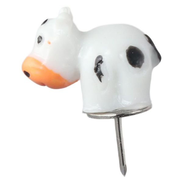20 stk 3D Cow Pushpins Resin Nails Dekorative Thumbnails