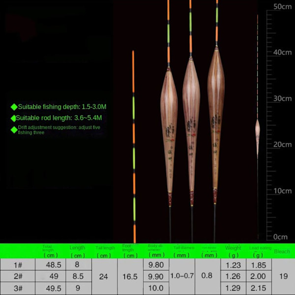 Fishing Float Light Float 49,5CMB B 49.5cmB