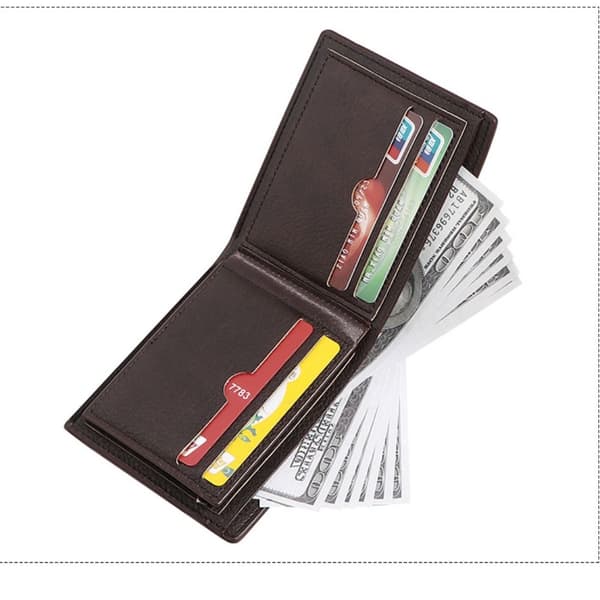 Passportholder Lommebok Pass Deksel KAFFE coffee