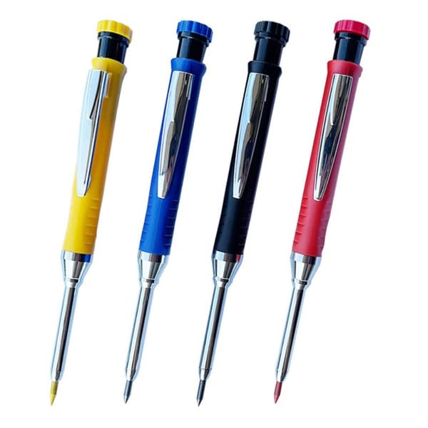 Mekanisk blyant Solid tømrerblyant RØD BLYANT Red Pencil-Pencil