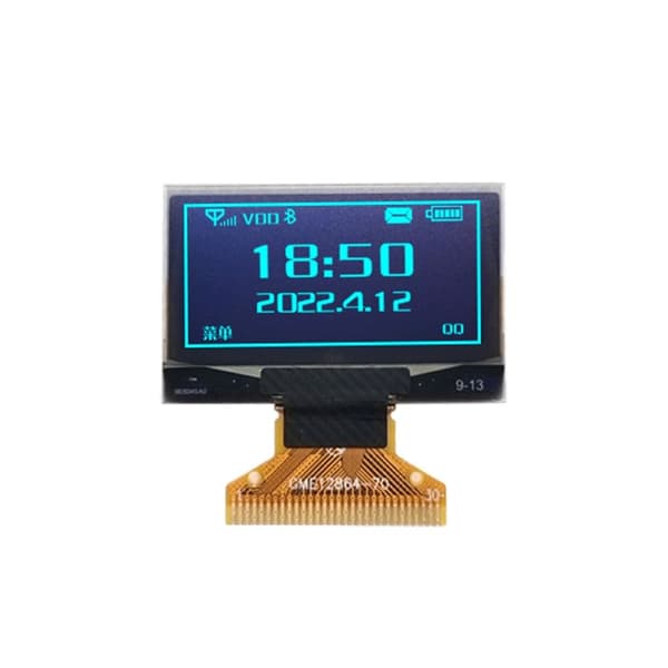 LCD-näyttö LCD-näyttöpaneeli SININEN Blue