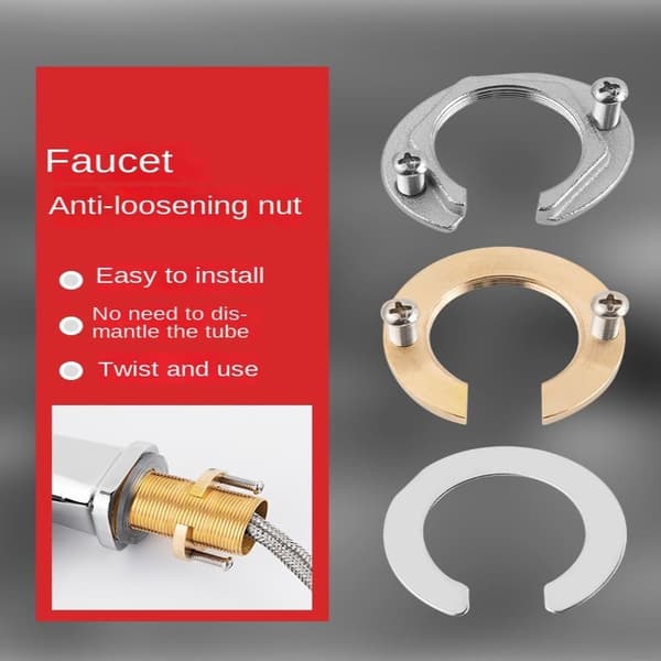 1 kpl Hanan Lukitusmutteri Hanan Kiinnityssarja MESSINKI MESSINKI brass