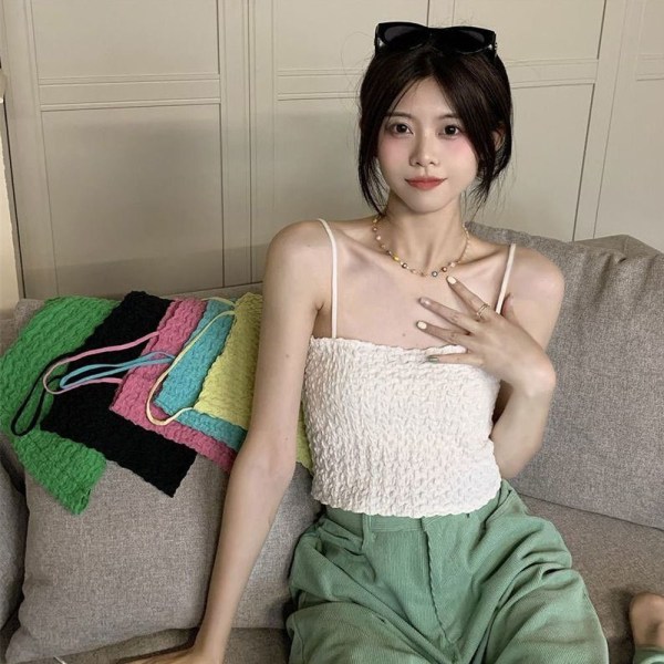 Camisole ärmlös väst GUL yellow
