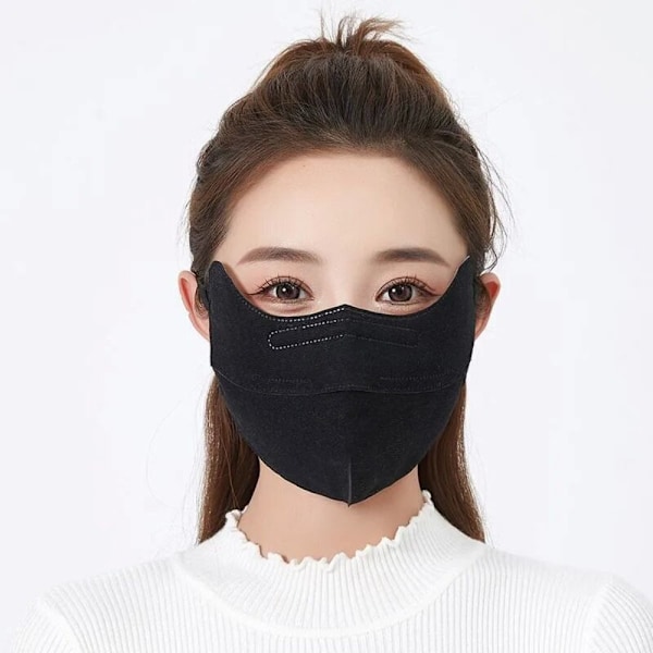 Cotton Woven Mask 3-lags Cloth Mask GUL yellow