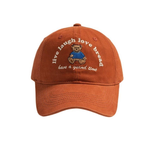 Baseballkasket Peaked Cap ORANGE Orange