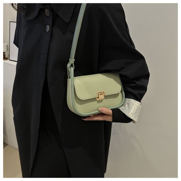 Messenger Taske Firkantede Clutch Tasker GRØN green