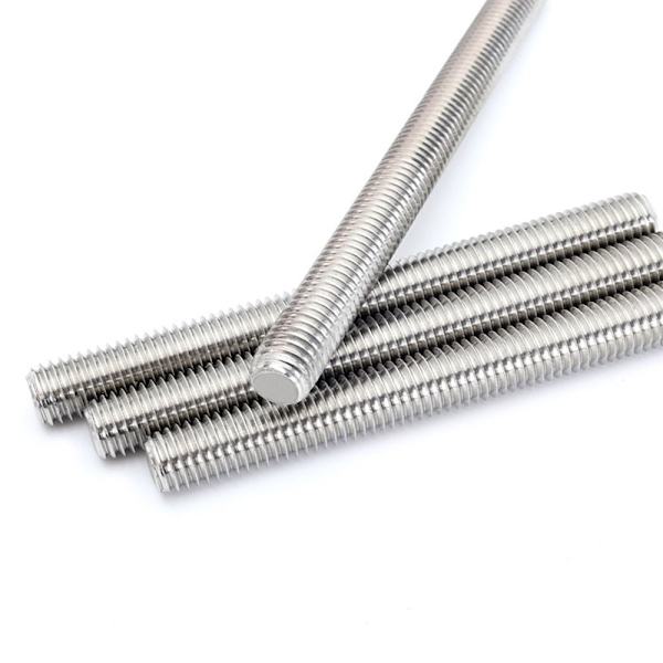 2STK Helgjenget stang Langgjenget skrue M16 X 100MM M16 x 100mm