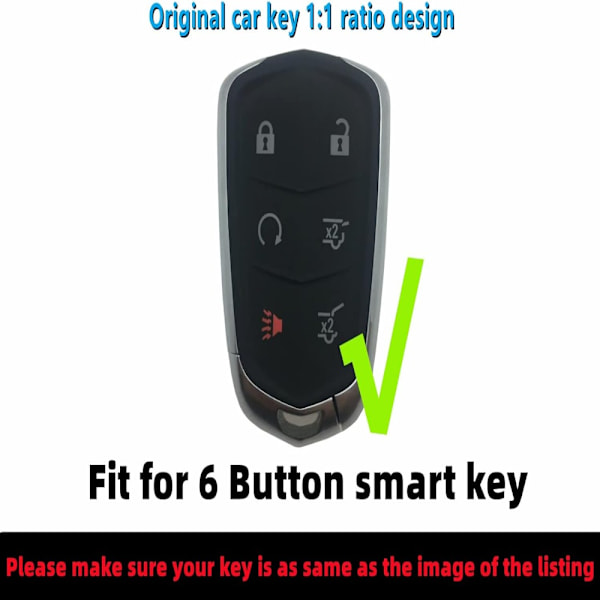 Keyless Entry Remote Car Smart Key Fob Remote Protector Skin
