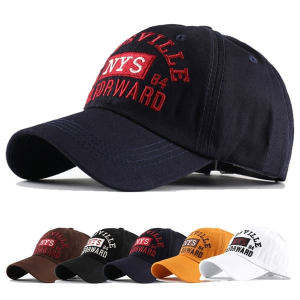 Bomullsbaseballcaps med NYS-broderi, KAFFE coffee