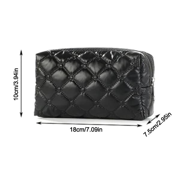 Sminkväska Tvätt Necessär Pouch VIT White