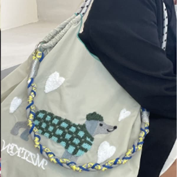 Färgad Vävd Väskrem Rep Axelväskrem 1 1 1