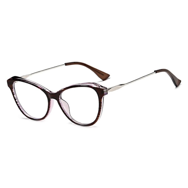 Anti-Blue Light Glasses Neliömäiset silmälasit RUSKEA Brown