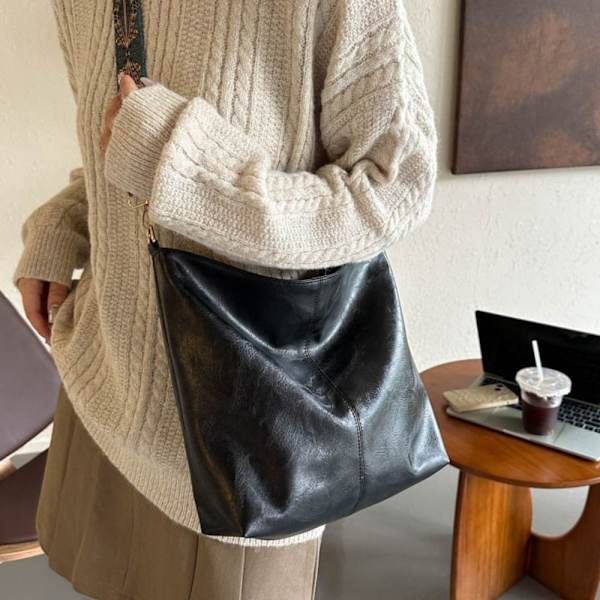 Skuldertaske Crossbody taske SORT black