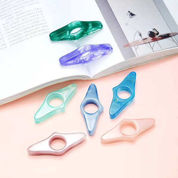 Thumb Book Support Book Expander BLÅ blue