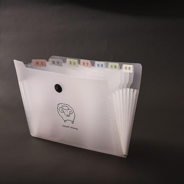 Transparent Filpose Transparent Mappe 8 RUM-FÅR 8 8 grids-sheep