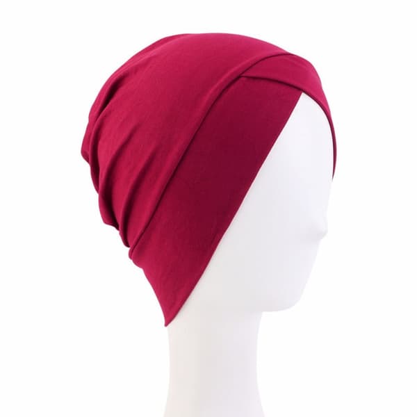 Hodeinnpakning Turban VINRØD Wine Red