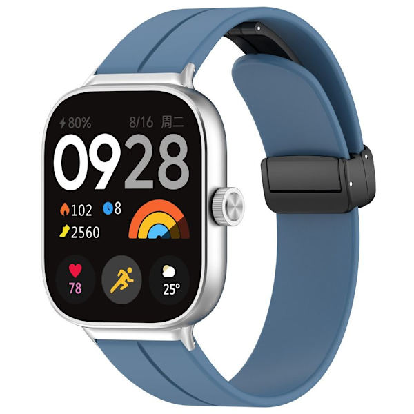Silikonestrop armbånd SORT Black