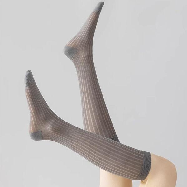 Mellemlange sokker Lårtights SORT Black