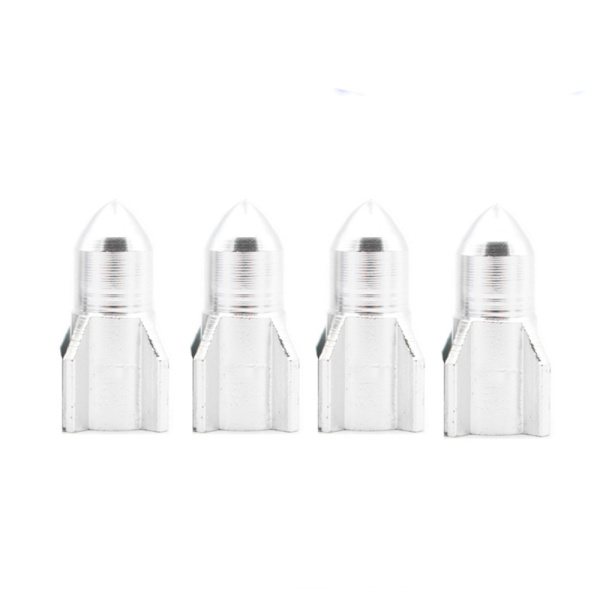 4st Bildäck Ventillock Cap Ventillock GULD Gold